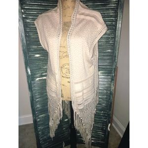 Altar’d State Cozy Bohemian Sweater Vest